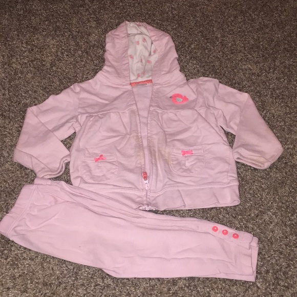 Carter's Other - Carters Zip up long sleeve hoodie and pants